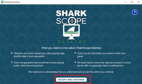sharkscope desktop